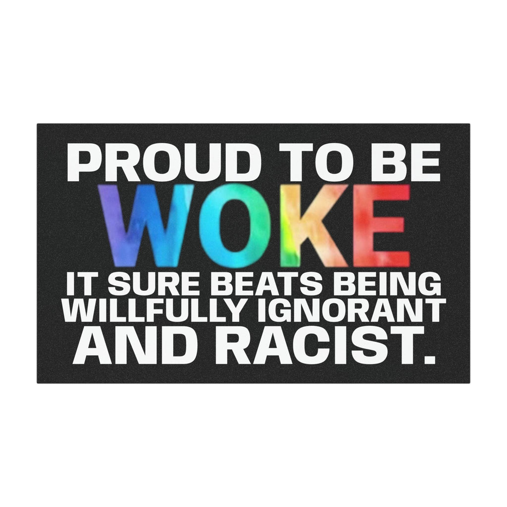 Proud to Be Woke Car Magnets | Social Justice Decal | Activist Gift