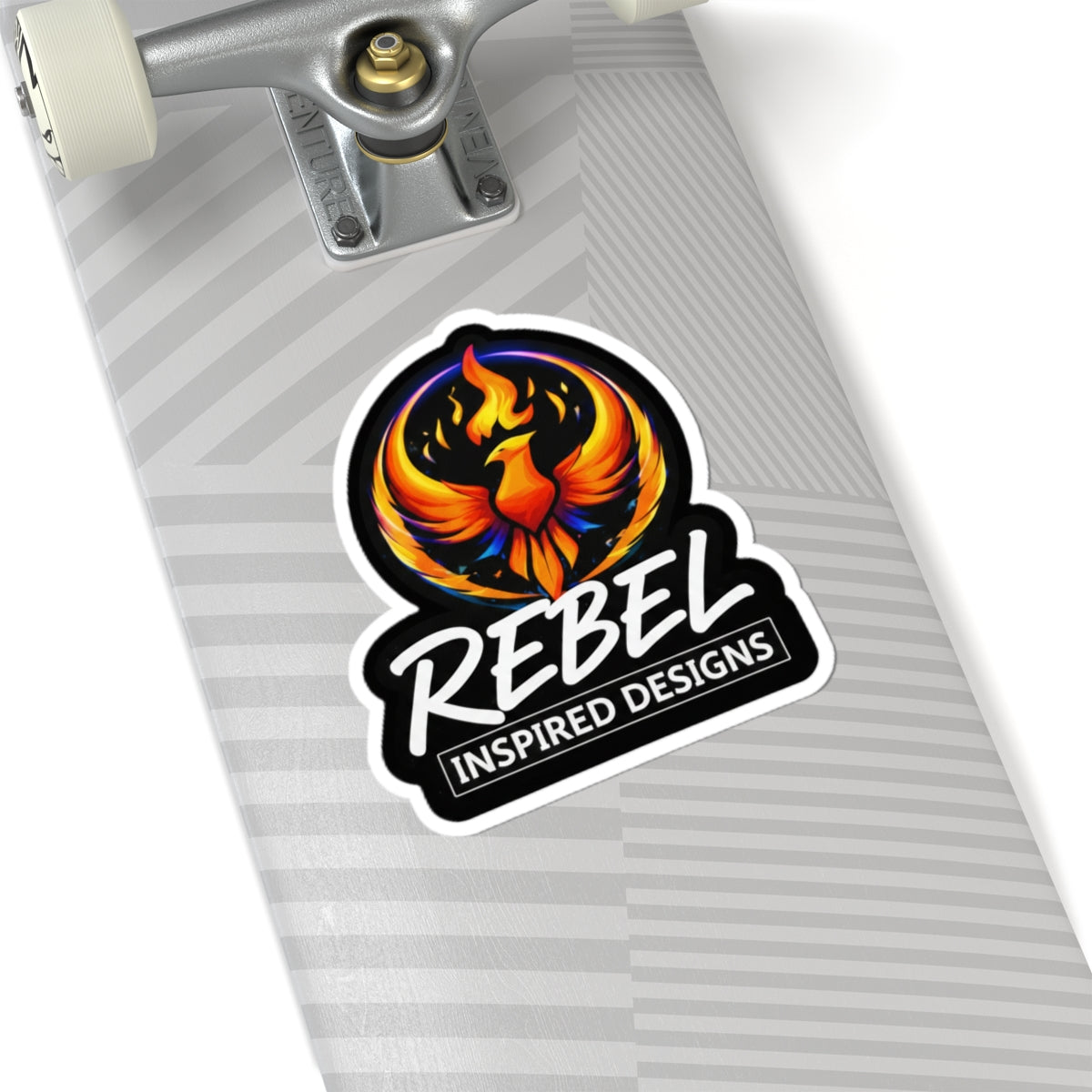 Rebel Inspired Designs Kiss-Cut Sticker | Phoenix Flame Logo sticker