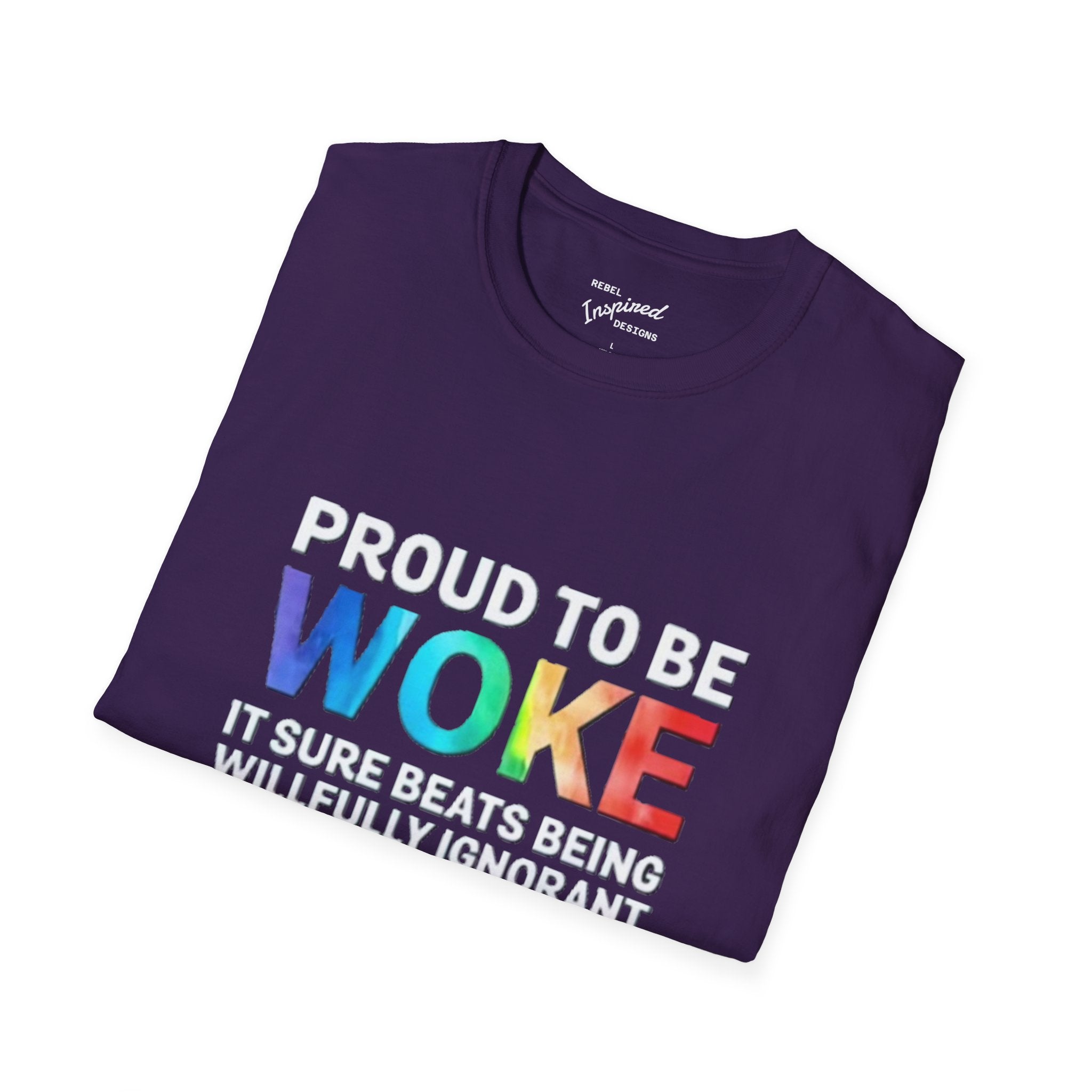 Proud to be Woke Unisex T-Shirt, Anti-Racism Tee, Equality Shirt