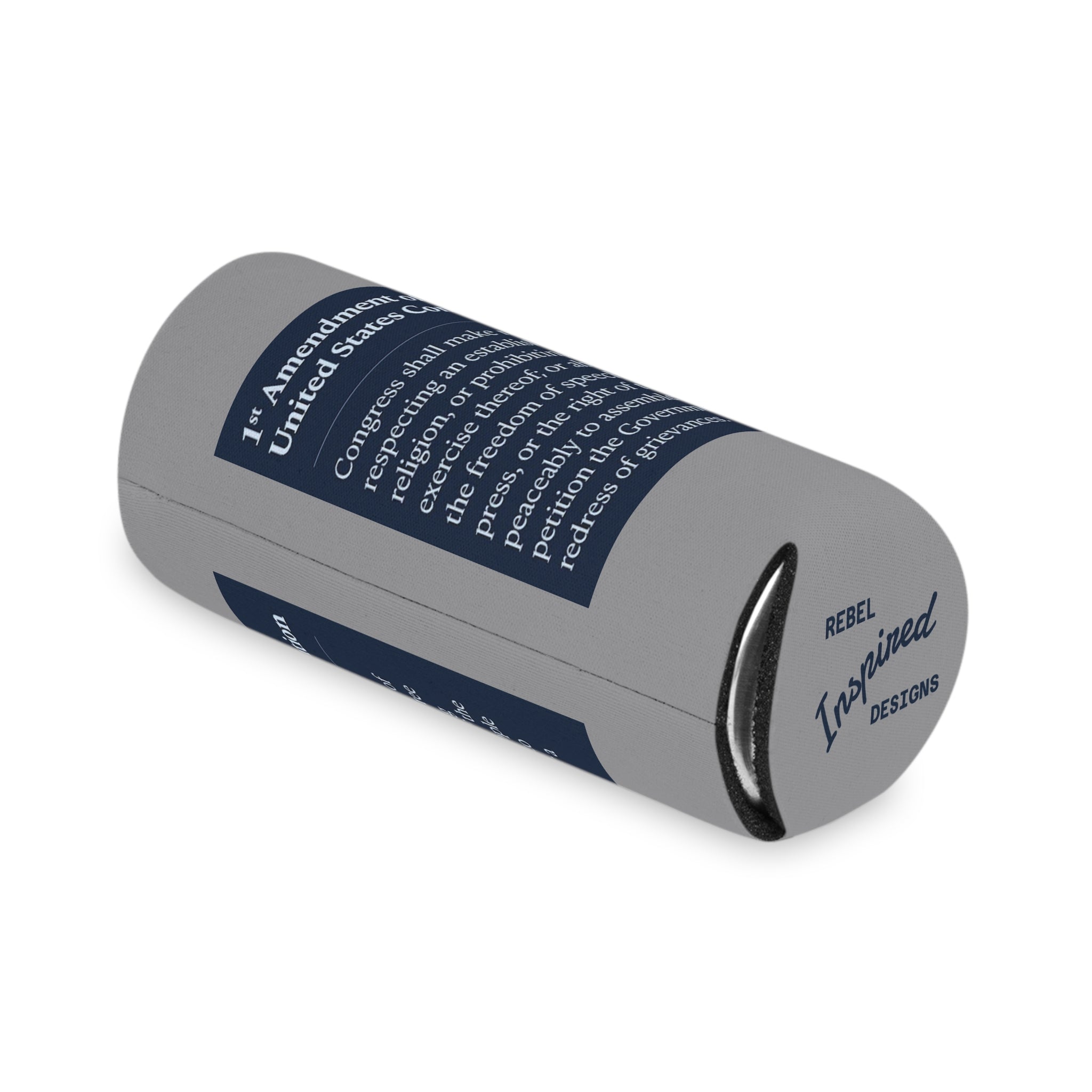 1st Amendment Can Cooler | Patriotic Drink Insulator | Freedom of Speech Gift