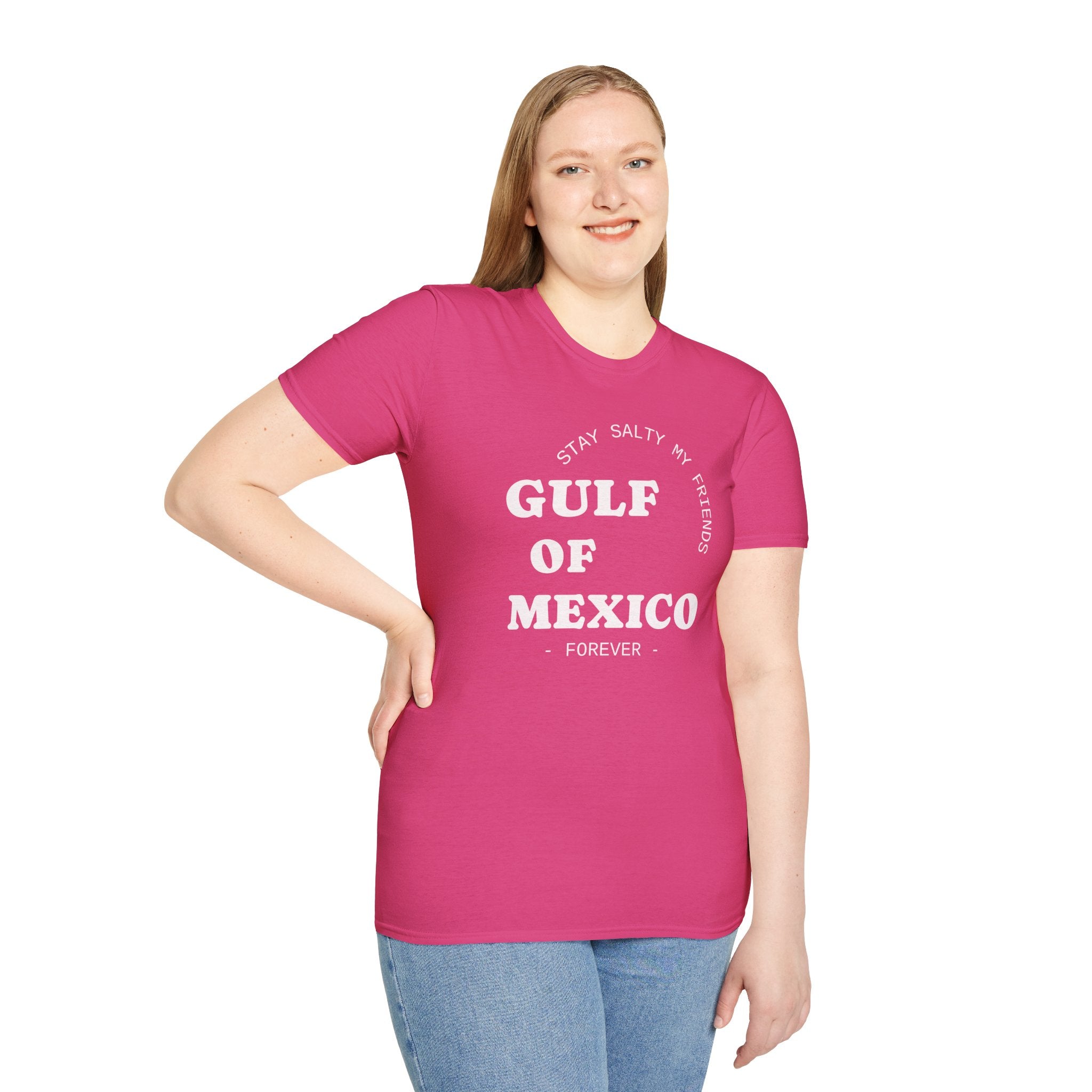 Stay Salty Unisex Shirt, Gulf of Mexico Forever T-Shirt, Coastal Humor Clothing, Protest Top
