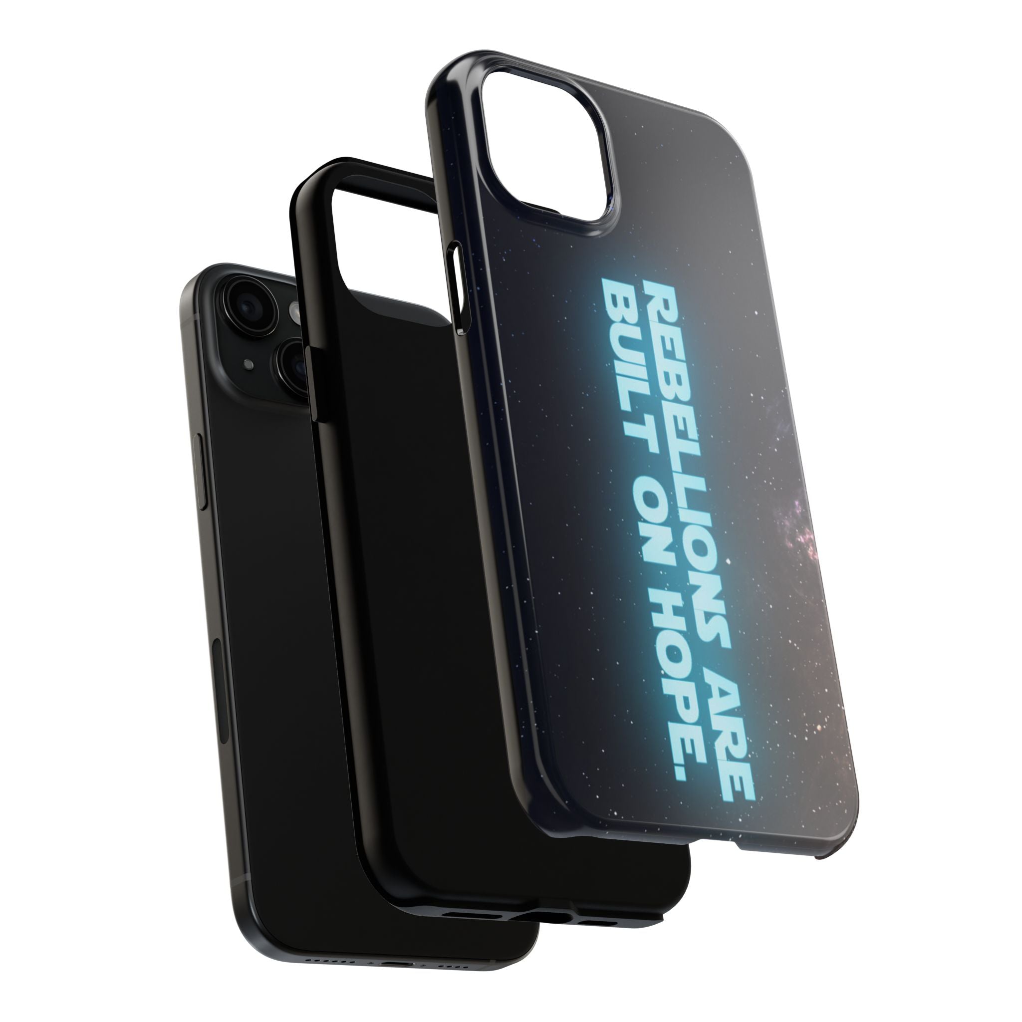 Rebel Phone Case | Rebellions Are Built on Hope iPhone & Android Cover | Sci-Fi Fan Gift
