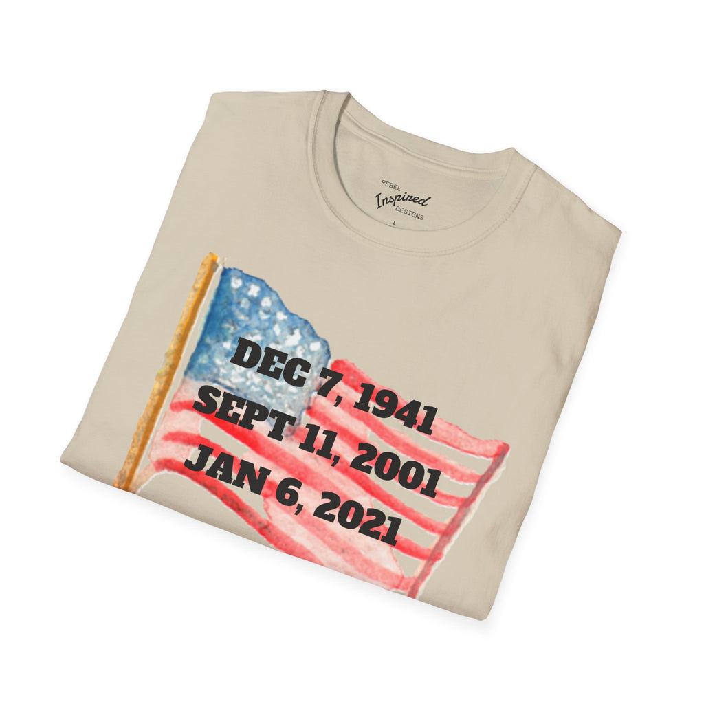 Never Forget T-Shirt, American History Tee, Patriotic Activist Gift