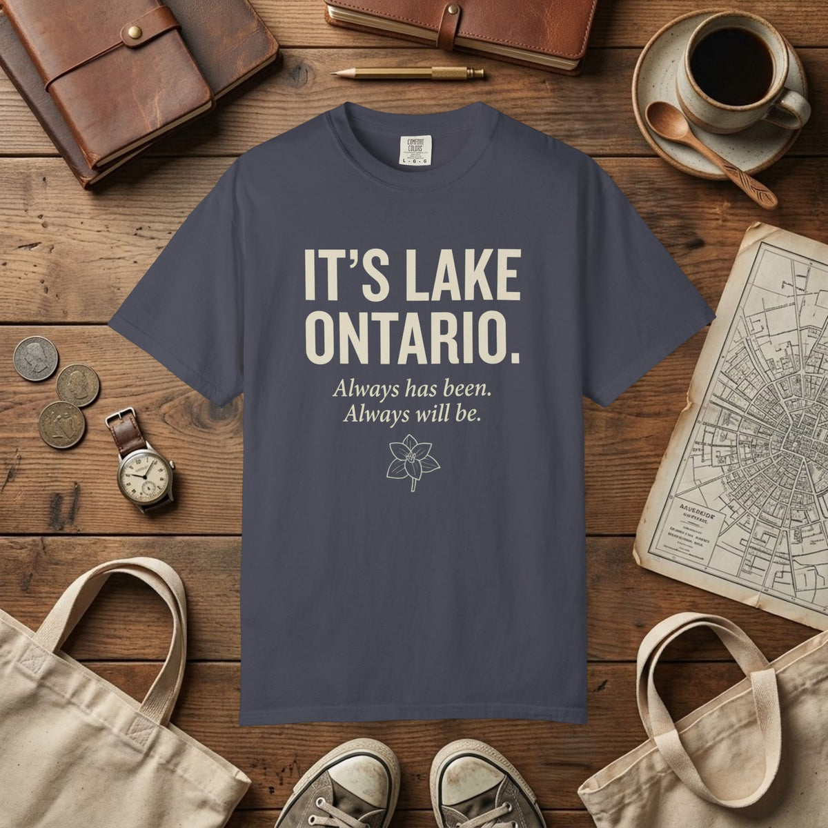 Lake Ontario T-shirt | Not Lake America | Canada Pride Tee