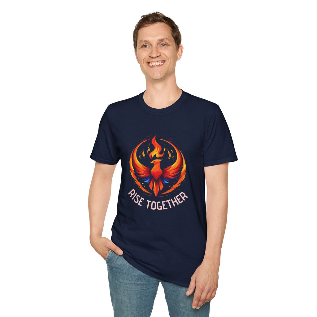 Phoenix Rise Together T-Shirt | Activist Empowerment Graphic Tee