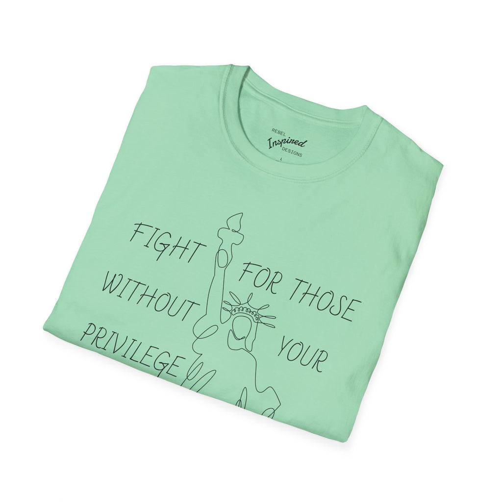 Fight for Liberty Graphic Tee | Activist T-Shirt | Human Rights Shirt | Equality Gift