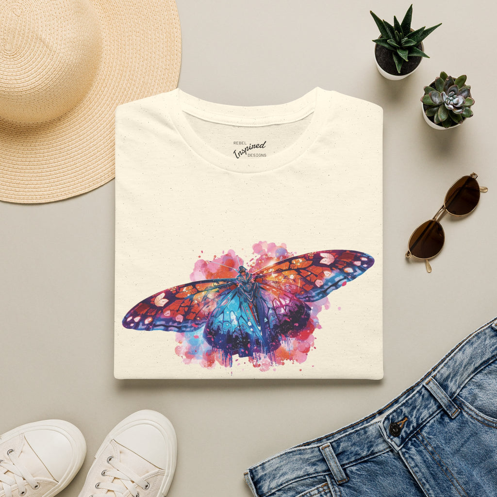 Butterfly Rise Together Graphic Tee | Equality Advocacy T-Shirt | Activist Gift