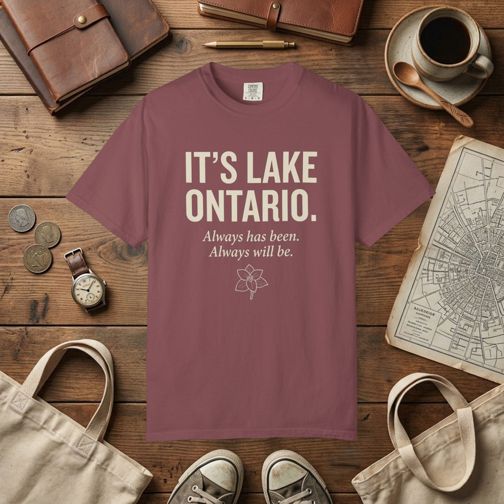 Lake Ontario T-shirt | Not Lake America | Canada Pride Tee