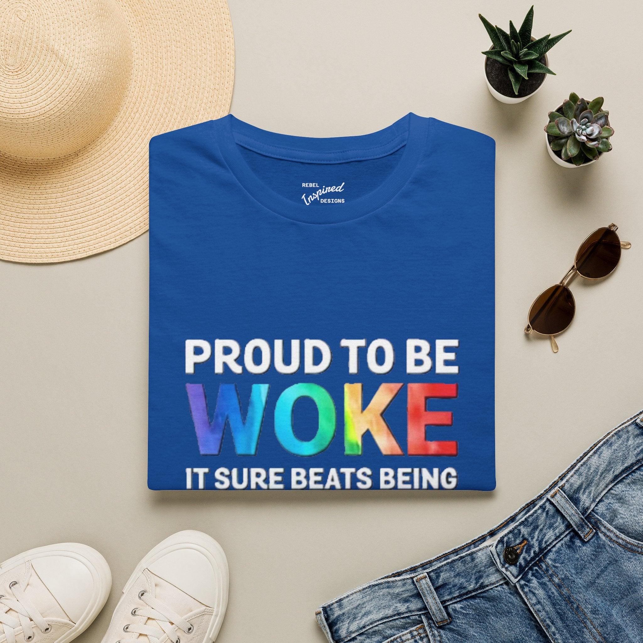 Proud to be Woke Unisex T-Shirt, Anti-Racism Tee, Equality Shirt