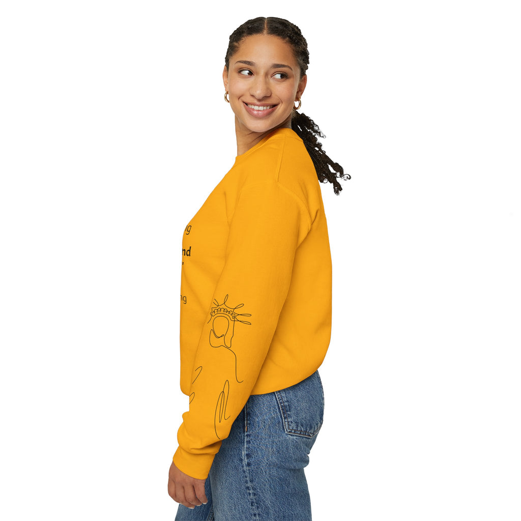 Liberty and Justice Crewneck Sweatshirt | Statue of Liberty Pullover | Equality and Freedom Gift