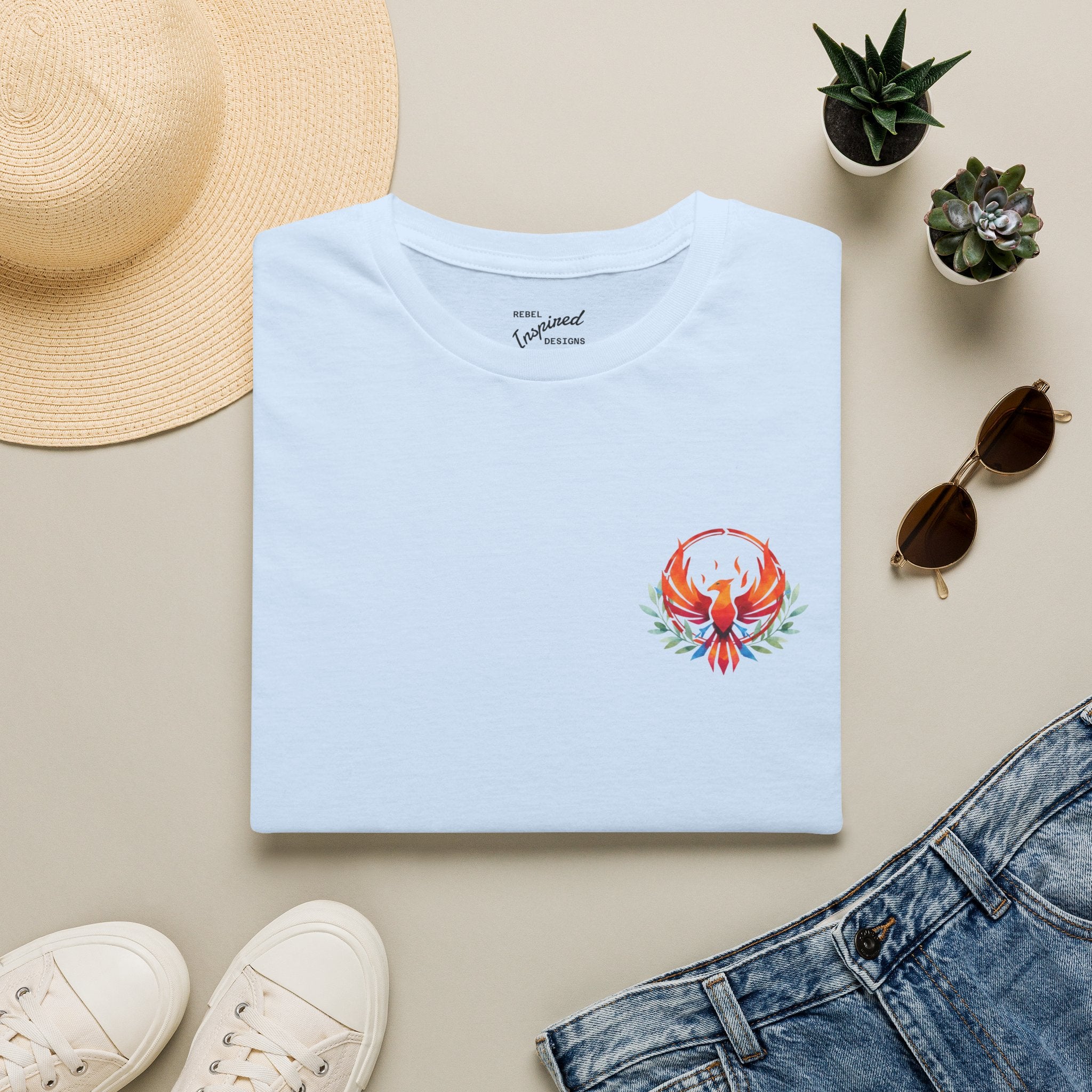 Hope Reforged Tee | Rising Phoenix Resistance T-Shirt | Empowerment Gift