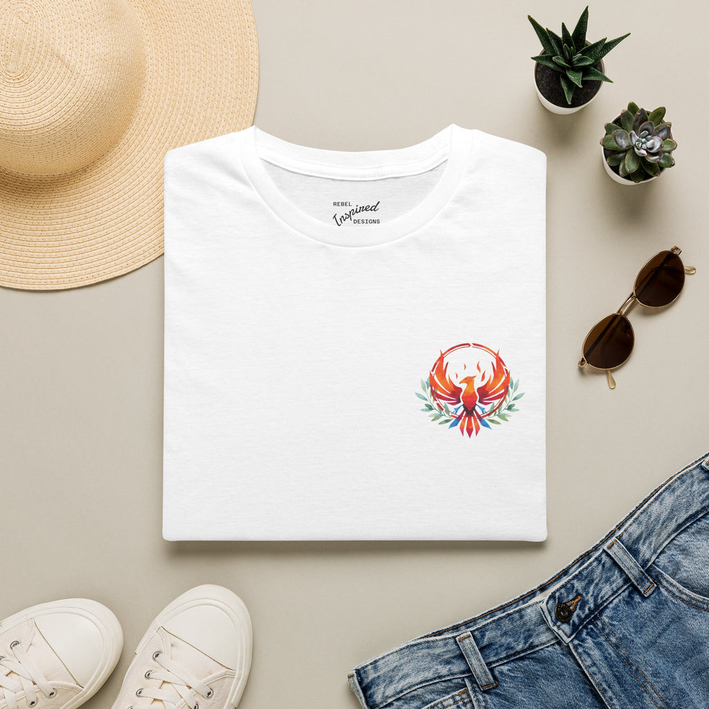 Hope Reforged Tee | Rising Phoenix Resistance T-Shirt | Empowerment Gift