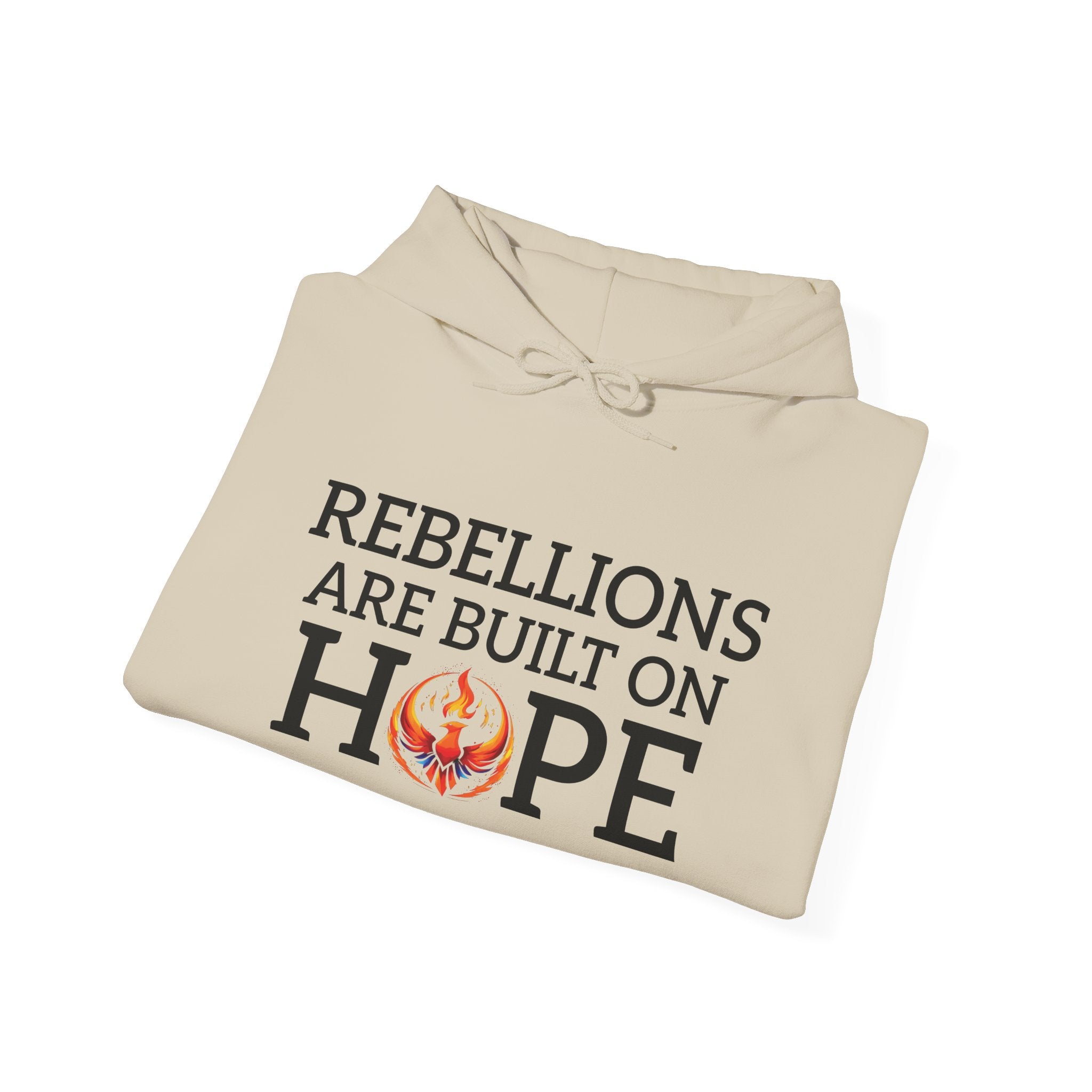 Rebellions Are Built on Hope Hoodie | Inspirational Protest Graphic Sweatshirt