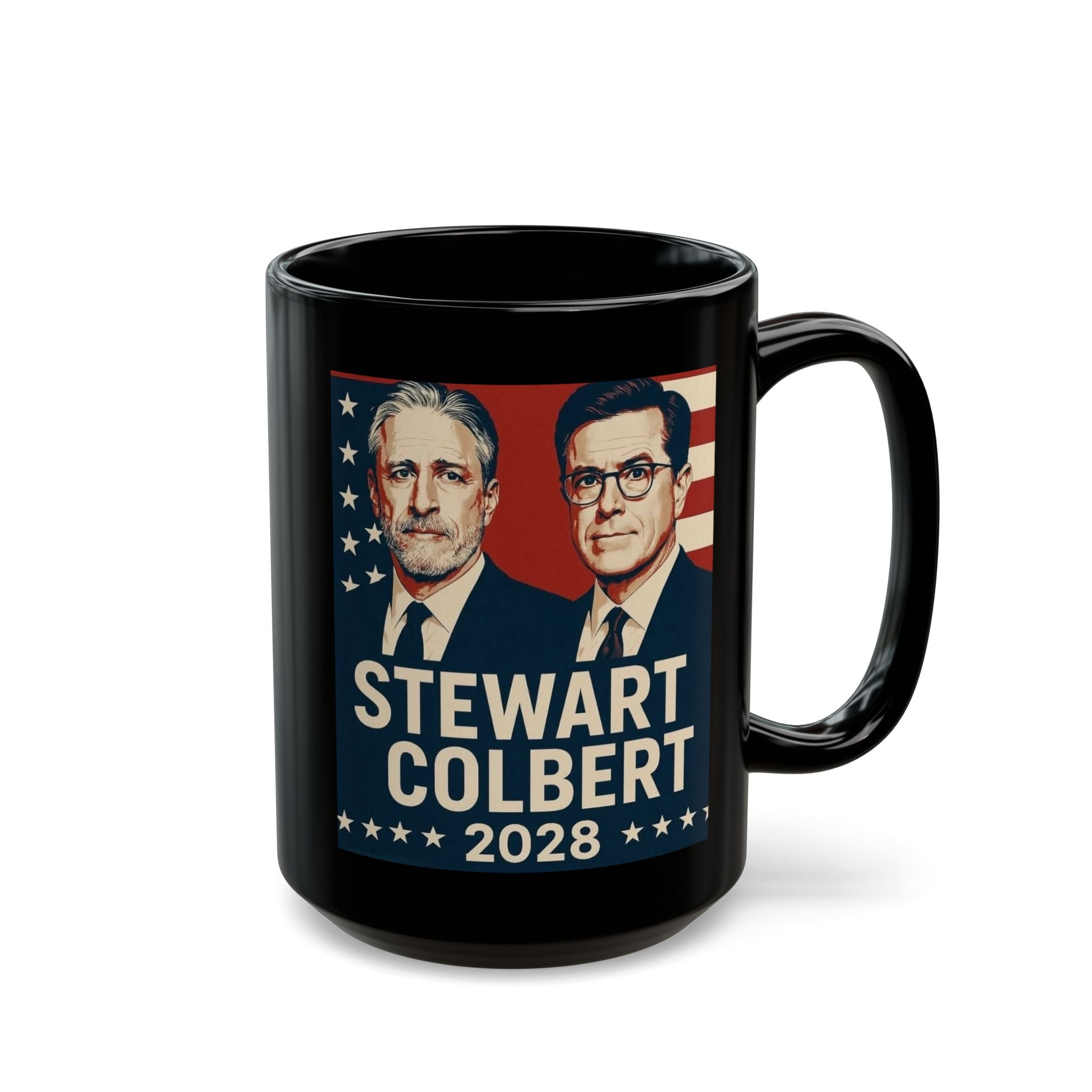 Stewart Colbert 2028 Coffee Mug | Political Humor Gift