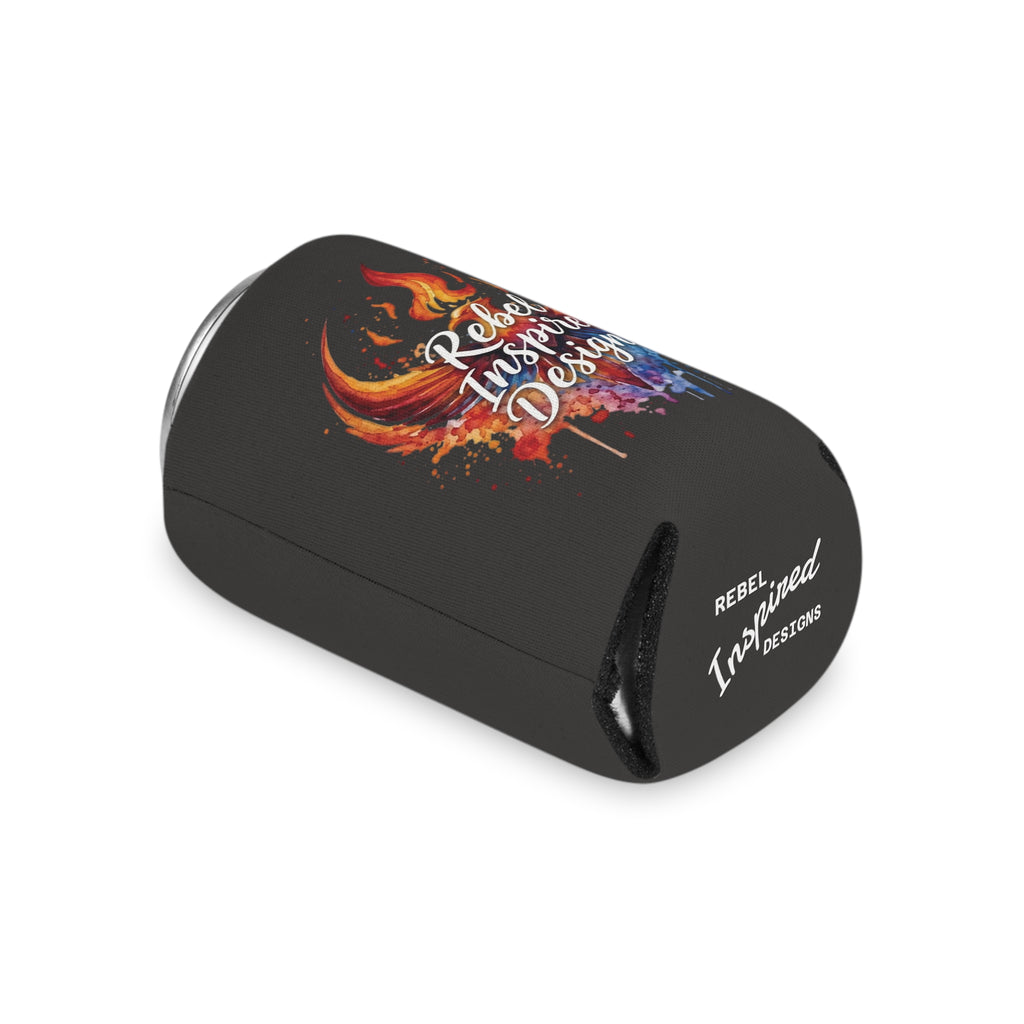 Rebel Inspired Designs Can Cooler | Phoenix Fire Splash Drink Sleeve