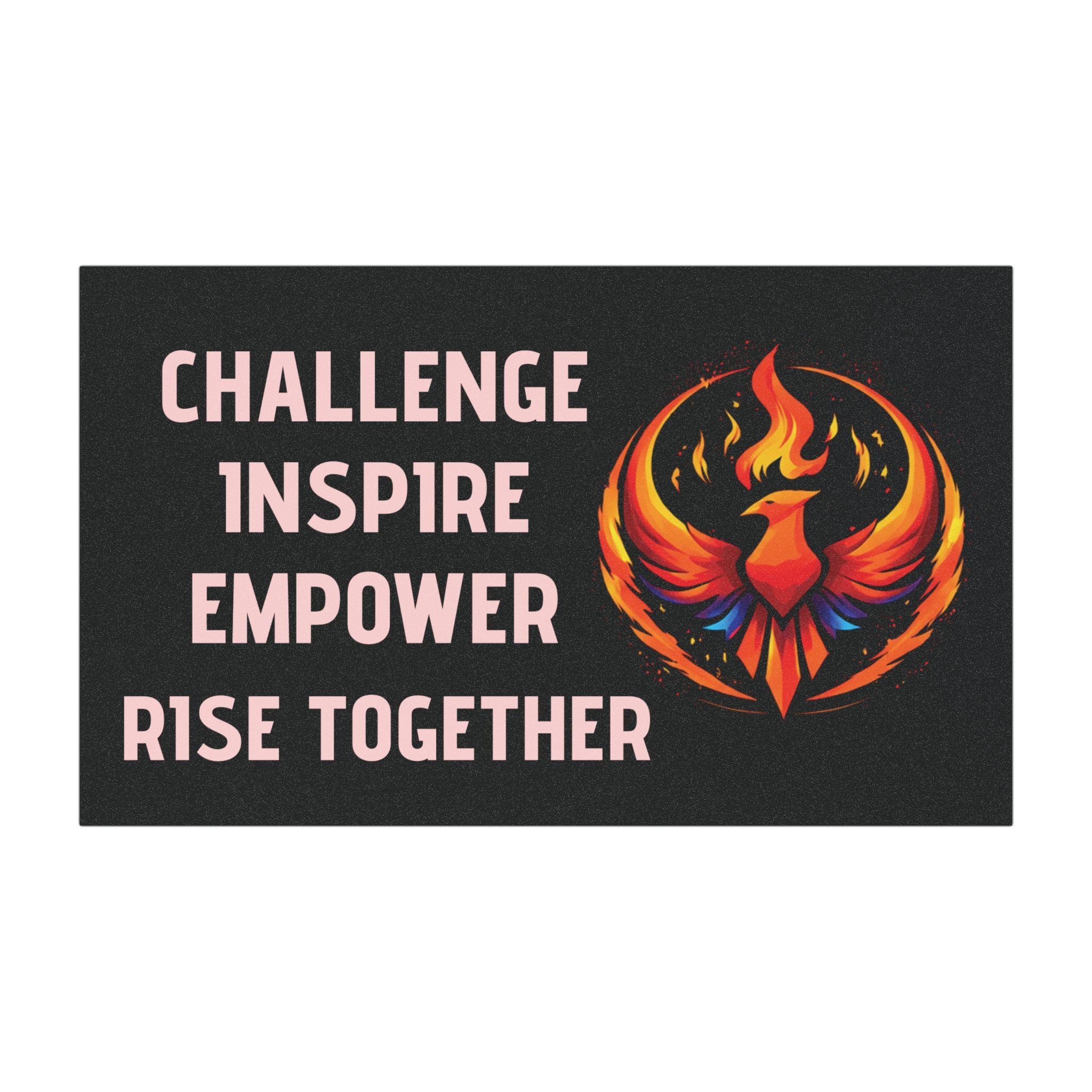 Rise Together Car Magnet | Challenge Inspire Empower Car Magnets | Activist Gift