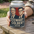 Stewart Colbert 2028 Can Cooler, Political Humor Beverage Holder, Insulated Drink Sleeve
