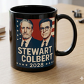Stewart Colbert 2028 Coffee Mug | Political Humor Gift