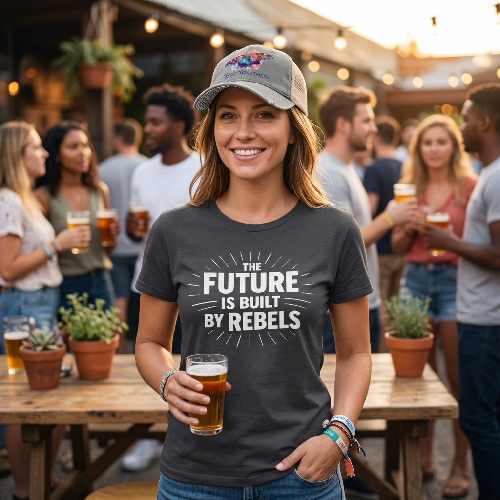 The Future is Built by Rebels Tee | Human Rights T-Shirt | Activist Gift