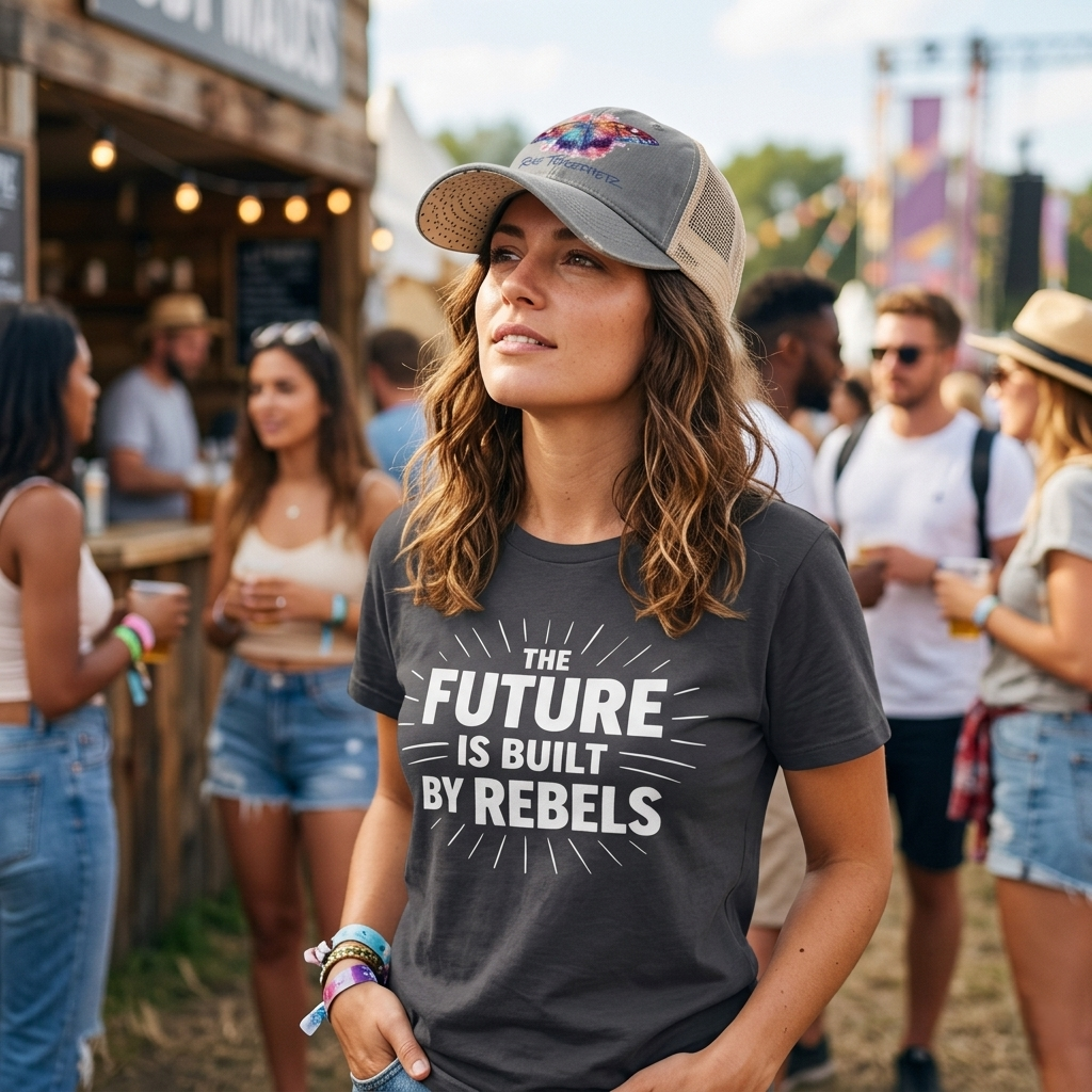 The Future is Built by Rebels Tee | Human Rights T-Shirt | Activist Gift