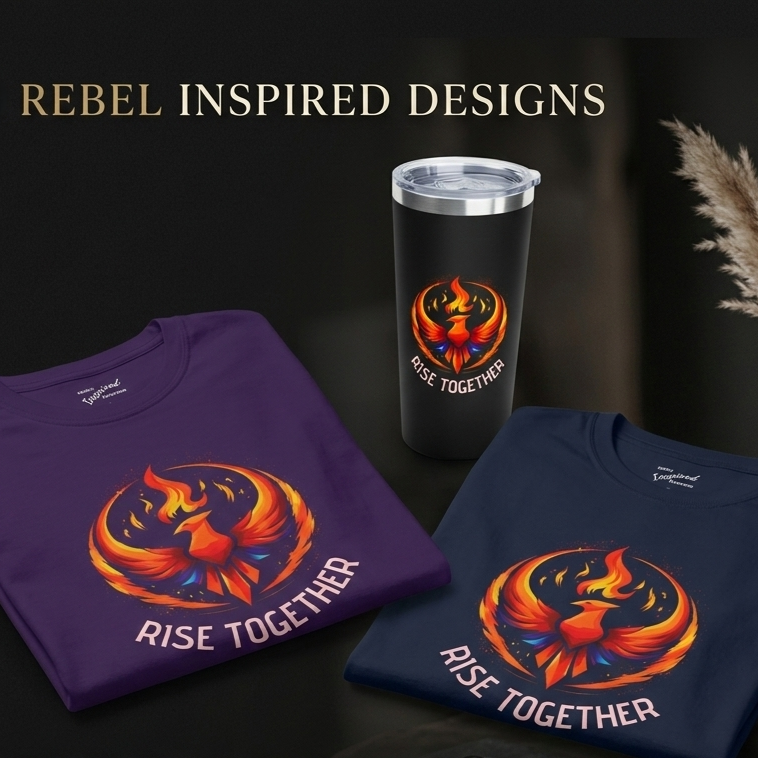 Rise Together Tumbler | 22oz Double-Wall Travel Mug | Activist Gift