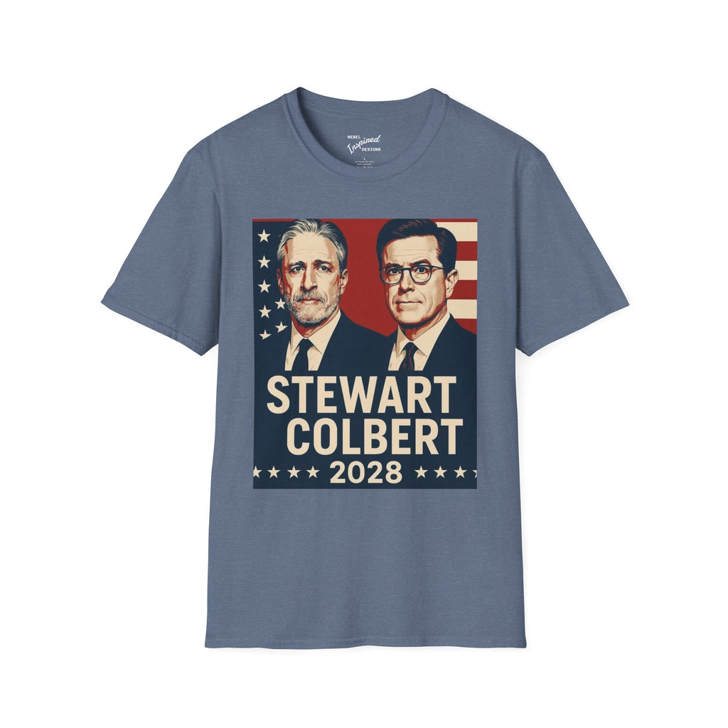 Stewart Colbert 2028 Election Tee | Political Humor Shirt | Satire Campaign Gift