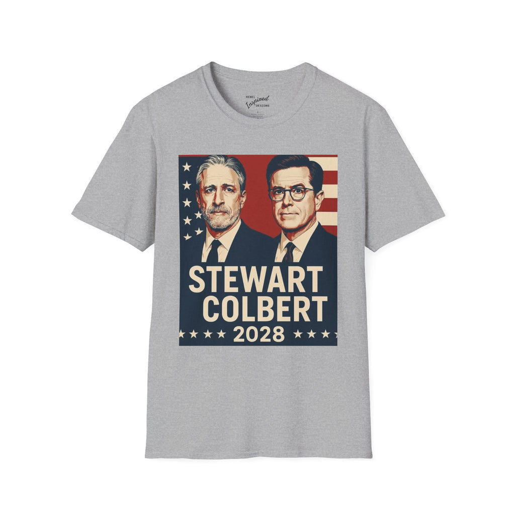 Stewart Colbert 2028 Election Tee | Political Humor Shirt | Satire Campaign Gift